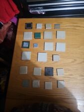 Amazing Mixed Lot Of 23 IBM CPU Cyrix Computer Parts Vintage Collector Rare picture