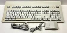 Vintage Apple Extended Keyboard M0115 & ADB Mouse A9M0331 Tested Working picture