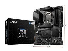 (Factory Refurbished) MSI PRO Z490-A PRO LGA 1200 Intel ATX Motherboard picture
