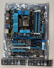 Asus P8P67 Deluxe Desktop Motherboard for Intel CPU w/ IO Backplate Please Read picture