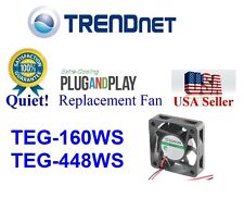Quiet TRENDnet TEG-448WS Fan (1x New Fan) 15dBA Noise picture