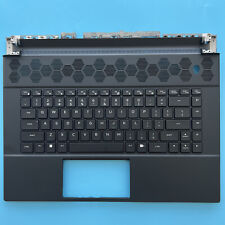 NEW CGM3Y 0CGM3Y For Alienware M16 R1 Laptop Palmrest W/ Backlit US Keyboard picture