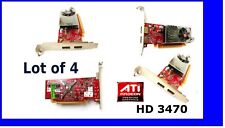 Lot of 4. Dual HD DP Port ATI Radeon PCI-E 16x Video Card  ✔️ EASY INSTALL
