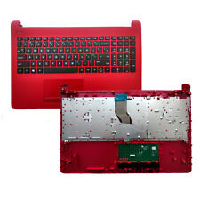 NEW FOR HP 15-BS 15T-BS 15-BW Palmrest Keyboard & Touchpad Red Matte surfaces picture