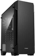Zalman S3 ATX Mid-Tower PC Case - Full Acrylic Side Panel - Black picture
