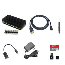 Raspberry Pi Zero 2 W Aluminum Case Kit Power Supply HDMI OTG Cable 32G SD Card picture