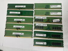 Lot of ( 11) 8GB  DDR4 Desktop memory PC4-2133P-2400T-2666V-3200 Mixed Brands picture