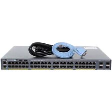 Cisco Catalyst WS-C2960X-48LPS-L 48P 1GbE 370W PoE 4P SFP Switch picture