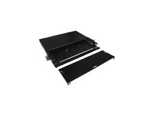 Nippon Labs Rack Mount FDU 1RU With Slide Out Fiber Patch Panel - Tray, Holds 3 picture