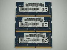 Lot of 3 RAMAXEL 8GB PC4-2666V Laptop Memory Ram - RMSA3260ME78HAF-2666 picture