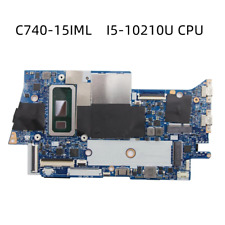 5B20S43033 NM-C433 For Lenovo C740 C740-15IML w/ I5-10210U CPU 12GB Motherboard picture