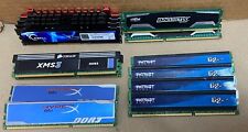 Lot of 14 Sticks Mixed Brand DDR3 4GB Desktop RAM Gskill RipJaw Ballistix HyperX picture