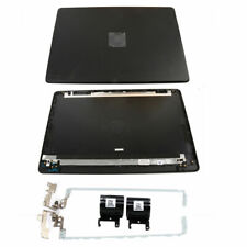 New Black For HP 15-BS 15T-BR 15-BW Back Cover+Hinges+Hinge Cover 924899-001 US picture