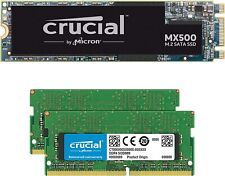 Crucial 32GB (2x16GB) DDR4 2666MHz SODIMM Memory - MX500 1TB SATA SSD picture