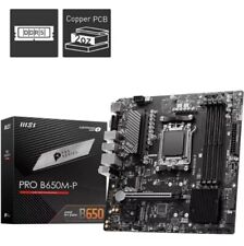 MSI PRO B650M-P AM5 Ryzen 7000 DDR5 SATA 6G 2x M.2  7.1 Audio mATX Motherboard88 picture