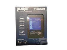 LOT OF 2 Patriot Memory Patriot Burst Elite SATA III 120gb SSD 2.5