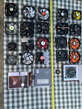 Lot of 20 CPU Fans Computer Cooling Brushless 12V, there are 3 open box. picture
