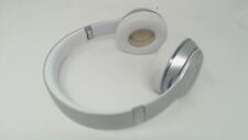 Beats Solo 3 Wireless A1796 Headphones Matte Silver DISCOLORED EAR PADS picture