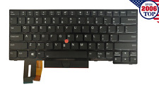 Genuine US Keyboard For Lenovo ThinkPad E480 L480 L380 Yoga T480s T490 01YP240 picture