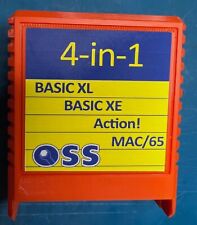 Atari OSS 4-1 Basic XL Basic XE MAC/65 ACTION   Choose your color picture