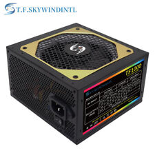 1000W Gaming Power Supply PC PSU  Low Noise Fully ModularATX LED Fan RGB 105° 80 picture
