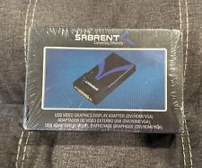 Sabrent USB External Video Graphics to DVI/VGA/HDMI Display Adapter Brand New picture
