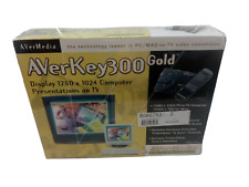 AVerMedia AVerKey300 Gold 1280x1024 Computer-to-TV Converter | New/SiOP picture