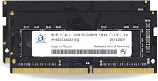Adamanta 16GB (2×8GB) DDR4 2666MHZ (or 2133MHZ or 2400MHZ) PC4-21300 SODIMM 1RX8 picture