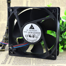 2pcs Delta AFB1224SHE 12038 120mm 24V 0.75A fan dual ball wind capacity inverter picture