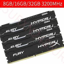 For HyperX Fury 32GB 16GB 8GB DDR4 3200MHz PC4-25600 CL18 288Pin Desktop RAM New picture