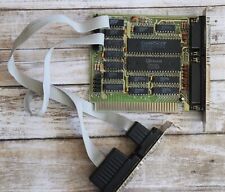 Vintage DBN DB25 Serial Port Card, Logic LCS 286 Computer AS IS old PC parts 80s picture