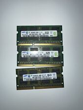 SAMSUNG 12GB (3x4GB) 2Rx8 PC3-12800S DDR3 SODIMM Laptop Memory RAM picture
