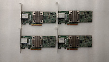 Lot of 4 HPE H241 (750054-001) 12Gbps 2-Ports Ext PCI-e 3.0 Full Height Card picture