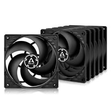 ARCTIC P12 PWM PST (Black) 5 Pack 120 mm Case Fan PWM Sharing Technology PST PC picture