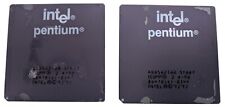 VTG Lot of 2 Intel Pentium 100MHz SY007 Socket 7 A80502100 Ceramic Processor CPU picture