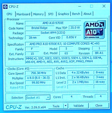 AD970BAHM44AB AMD A10-9700E 3.00GHz Quad-Core 2MB L2 Cache Socket AM4 Processor picture