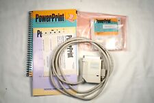 Vintage PowerPrint Apple ADB to Parallel Printer Cable + GDT Software picture