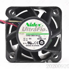 NIDEC 4028 12V 1A V38S12BS1A5-57 4CM 4-pin server power supply cooling fan picture