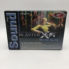 NOS Creative Sound Blaster X-Fi Xtreme Audio SB0790 PCI 7.1 Win READ picture