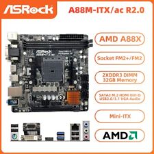 ASRock A88M-ITX/ac R2.0 Motherboard M-ITX AMD A88X FM2+/FM2 DDR3 SATA3 HDMI VGA picture