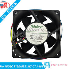 New For NIDEC T12E48BS1M7-07 A464 Cooling Fan 48V 1.45A 69.6W 4-Pin 120*120*38mm picture