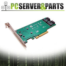 HP 759505-001 Dual Drive SATA M.2 PCIe Riser Card High Profile picture