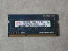 GENUINE HYNIX LAPTOP MEMORY RAM STICK 2GB 1RX8 PC3-10600S-9 HMT325S6BFR8C-H9 picture