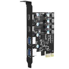 4 Ports Pci-E To Usb 3.0 Expansion Card (2 Usb Type-A And 2 Usb Type-C Ports), picture