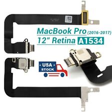 OEM I/O USB-C Board Flex Cable DC Jack For MacBook 12