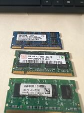 LOT OF 3X 2GB USED MIXED LAPTOP RAM picture