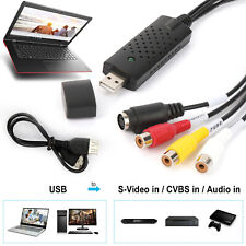 Easy Cap Capture Card USB 2.0 Audio TV Video VHS VCR to DVD Converter Adapter picture
