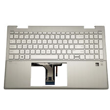 New For HP Palmrest Backlit Keyboard 15-ER 15-ER0051NR M45130-001M45127-001 picture