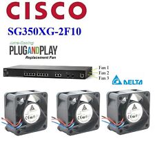 Set of 3x new Delta replacement fans for Cisco SG350XG-2F10 picture