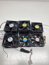 Case Cooling Fans Delta, Evercool, ADDA, 92mm x 25mm Different brands Lot of 12 picture